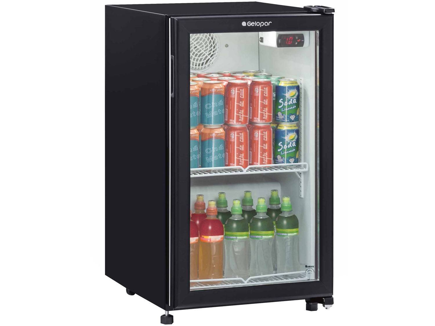 Expositor Refrigerador Vertical 112 Litros Frost Free Gelopar GPTU