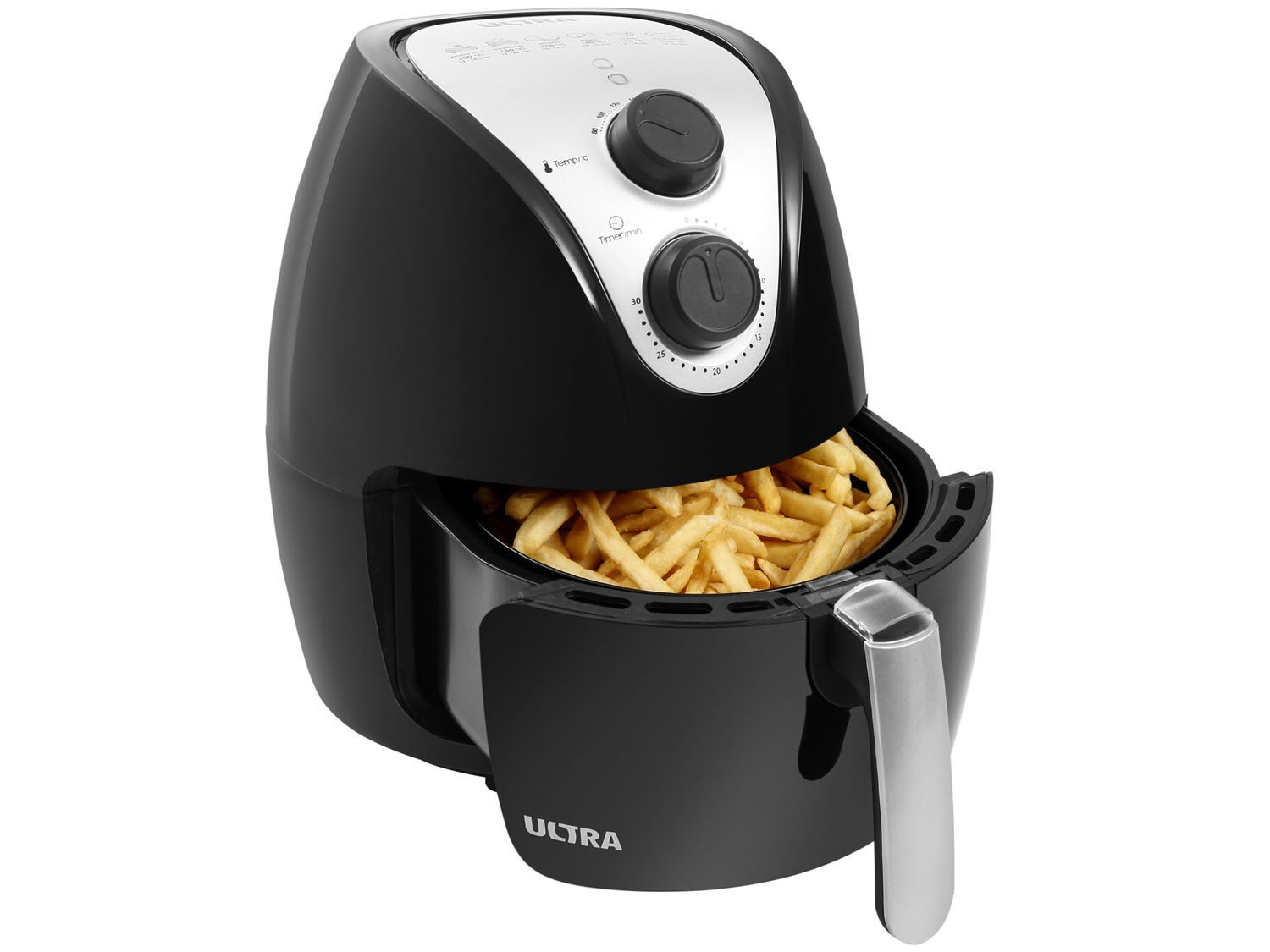 Fritadeira Elétrica Air Fryer/Sem Óleo Ultra AF-10 2L Timer ...