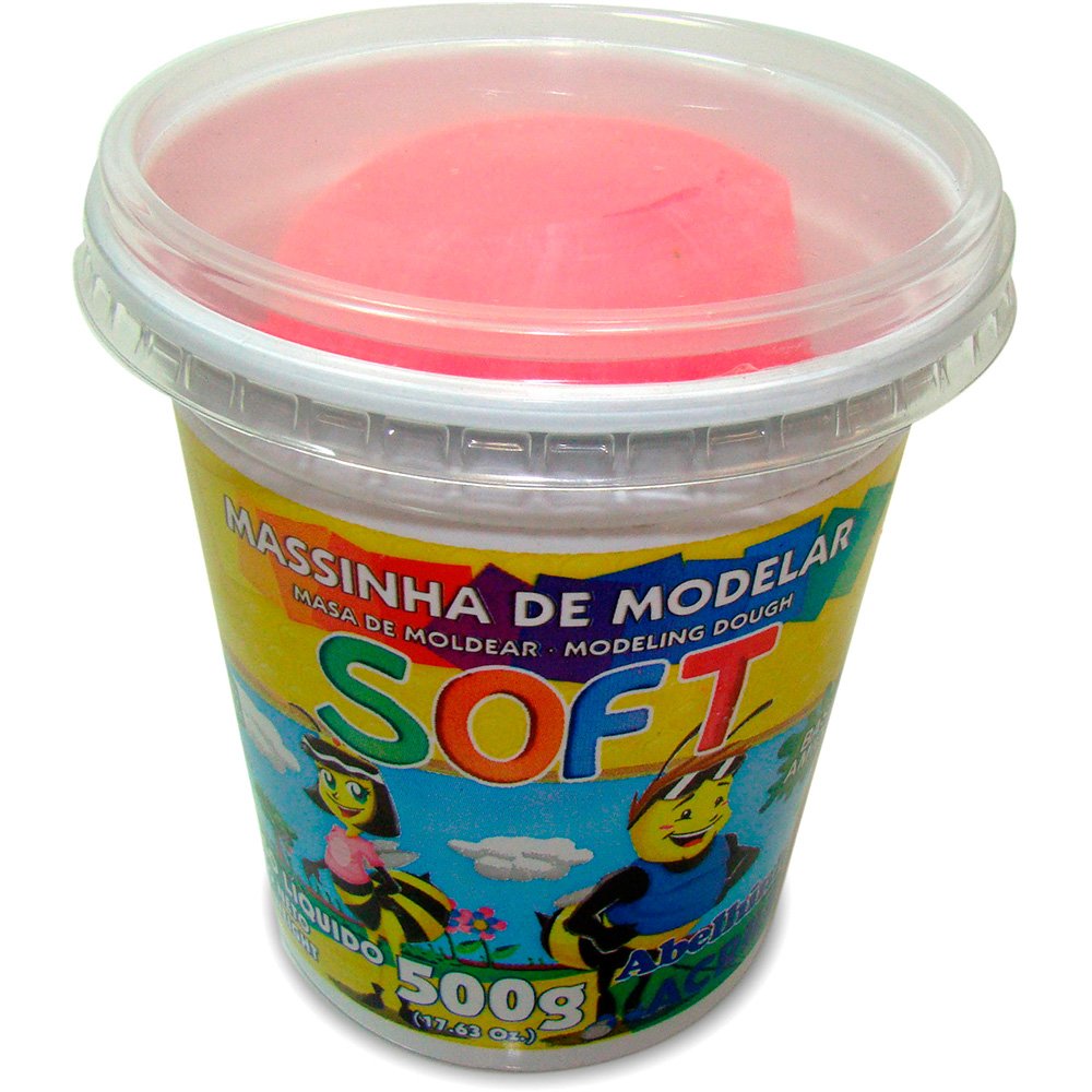 Massinha Para Modelar 500g Soft Acrilex Maravilha Acrilex Massinhas