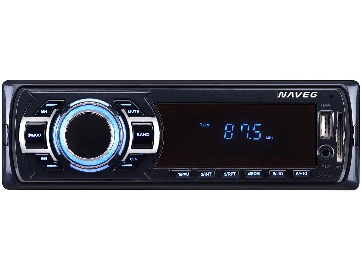 Som Automotivo Naveg Nvs Tela Mp Player R Dio Fm Entrada Usb