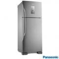 Refrigerador de 02 Portas Panasonic Frost Free com 435 Litros com Degelo Automático Aço Escovado - NR-BT50BD3X - 