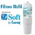 Filtro Refil Soft Compatível Com Purificador de Água Everest Plus Star Slim Fit e Baby - Policarbon