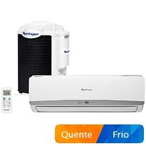 Ar-Condicionado Split Springer 12000 BTUs - Quente/Frio Filtro Dual Mix 42FNQA12S5