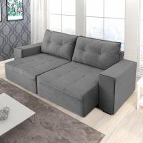Conjunto Sofa Couro Resultado De Busca Magazine Luiza Sofá Retrátil 3 Lugares Turim Phormatta Prime Somopar Cinza