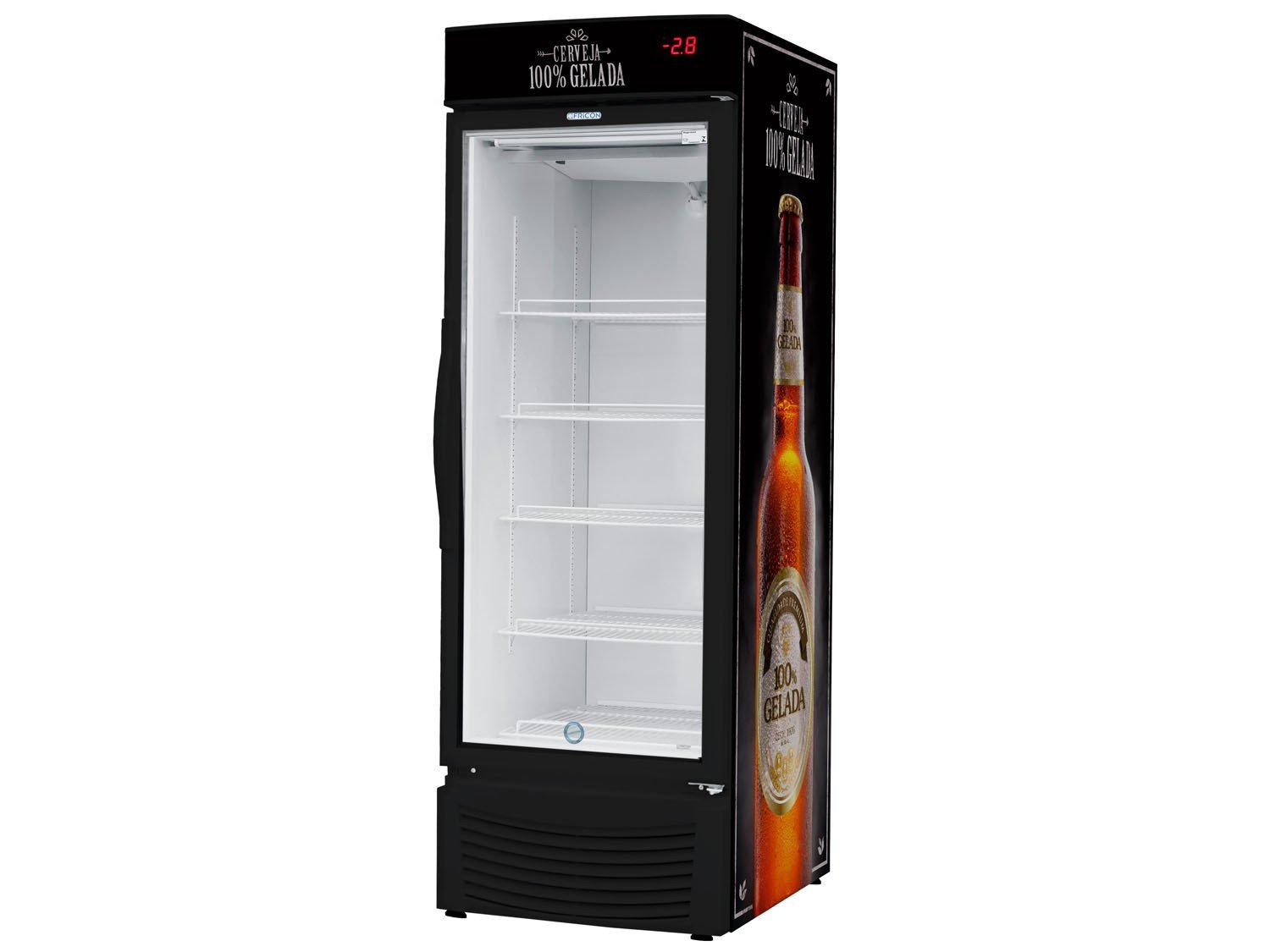 Cervejeira/Expositor Freezer Vertical Fricon 565L Frost Free VCFC565 1