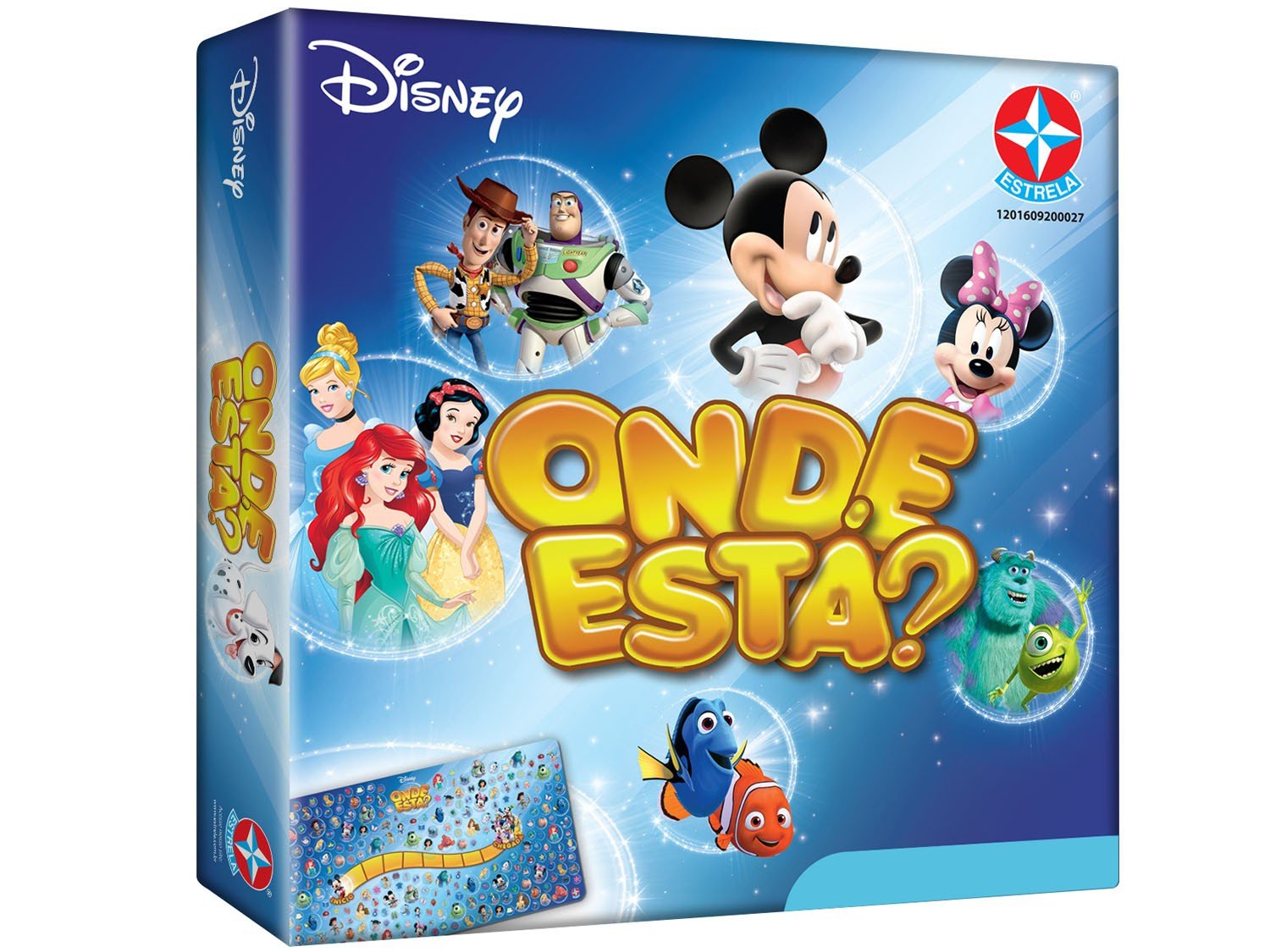 Jogo Disney Onde Está? Tabuleiro Estrela - Jogos de Tabuleiro ...