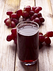 Os benefícios  do suco de uva integral