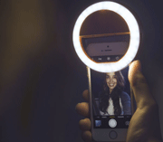Luz de selfie: pra que serve?
