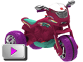 Mini Moto  Elétrica Infantil Super