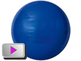 Bola de Pilates 65cm com Bomba