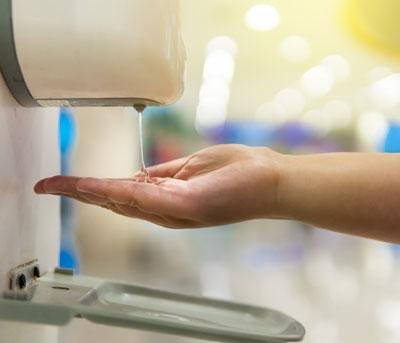 Dispenser pra sabonete ou álcool gel