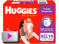 Fralda Huggies Turma da Mônica